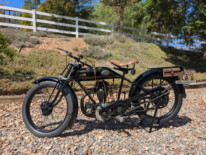 1925 AJS 350 BIG PORT