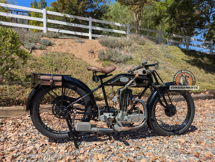 1925 AJS 350 BIG PORT