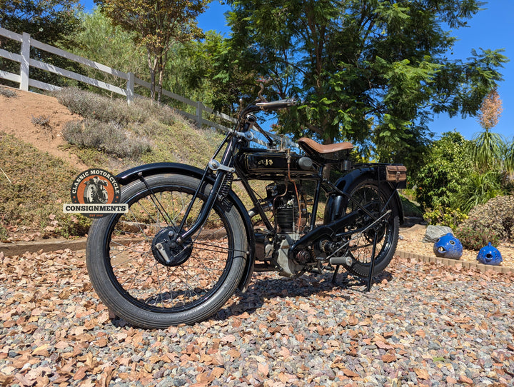 1925 AJS 350 BIG PORT