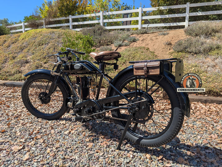 1925 AJS 350 BIG PORT