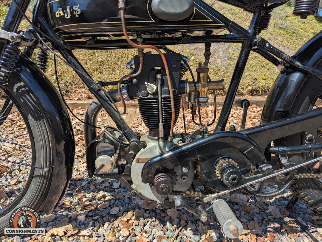1925 AJS 350 BIG PORT