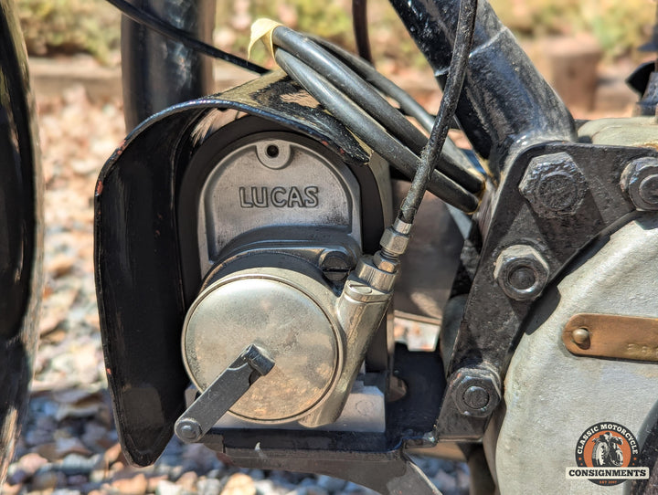 1925 AJS 350 BIG PORT