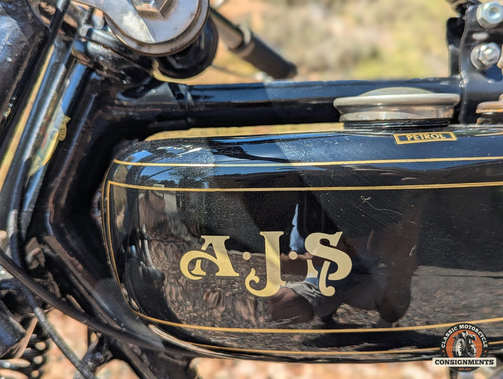 1925 AJS 350 BIG PORT