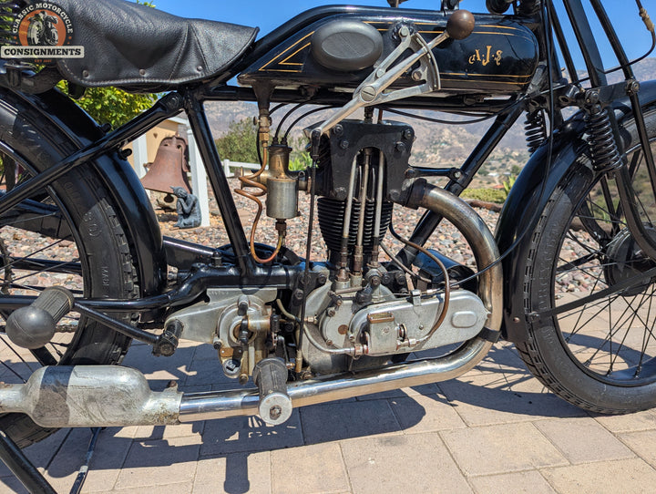1926 AJS 350 BIG PORT