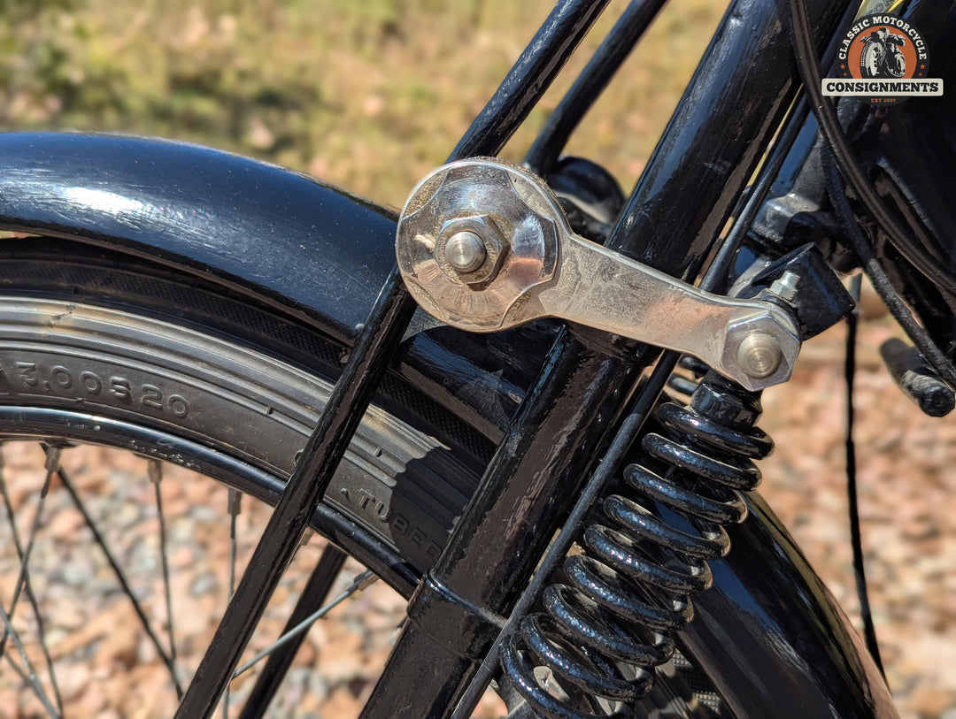 1925 AJS 350 BIG PORT