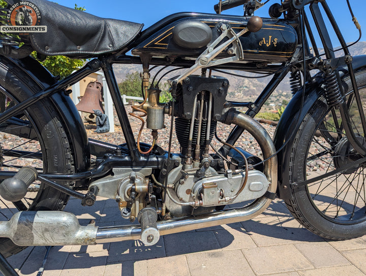 1926 AJS 350 BIG PORT
