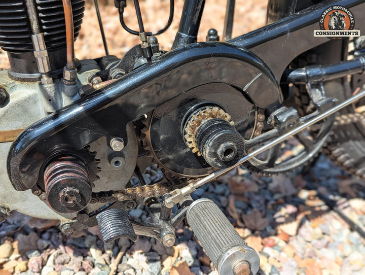 1925 AJS 350 BIG PORT