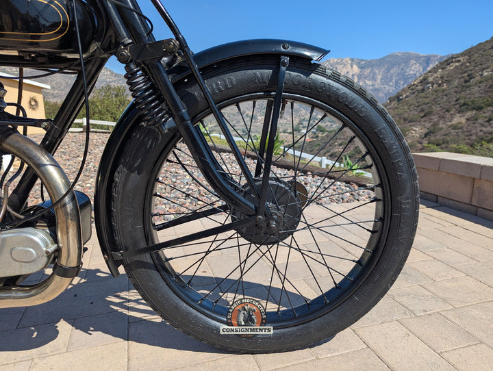 1926 AJS 350 BIG PORT