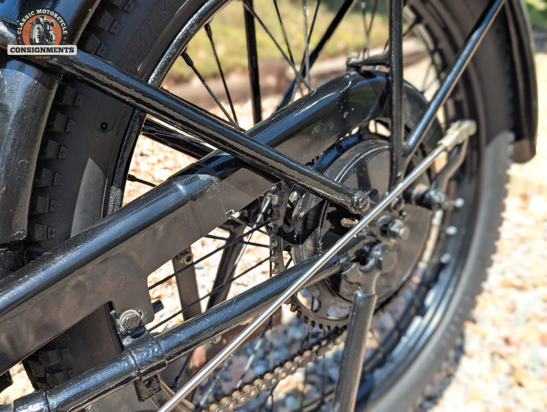 1925 AJS 350 BIG PORT