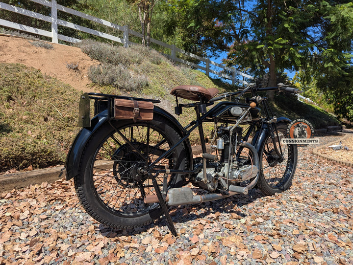1925 AJS 350 BIG PORT