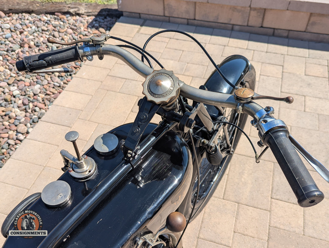 1926 AJS 350 BIG PORT