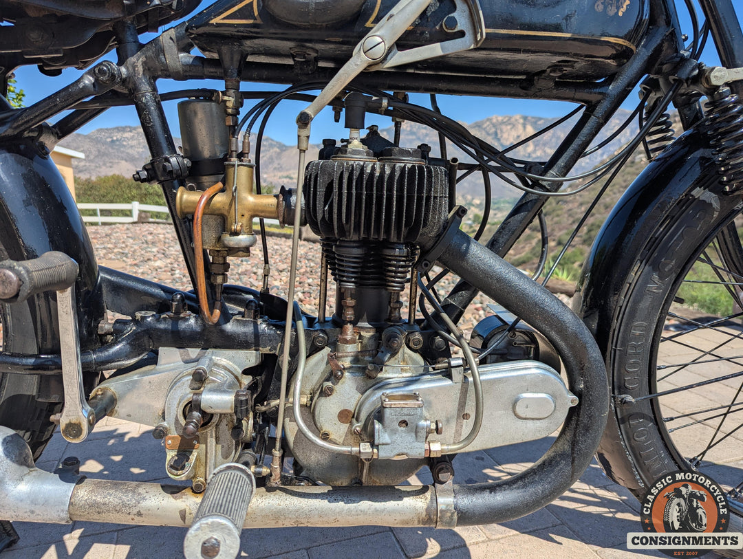 1926 AJS 350CC SIDE-VALVE MODEL E