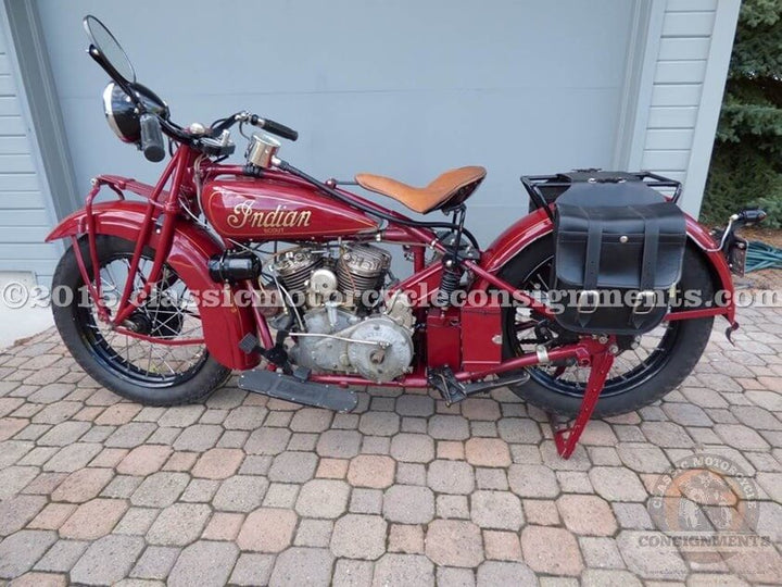 1930 Indian 101 Scout Motorcycle – Naive Col SOLD!!