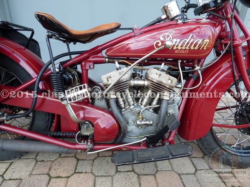 1930 Indian 101 Scout Motorcycle – Naive Col SOLD!!