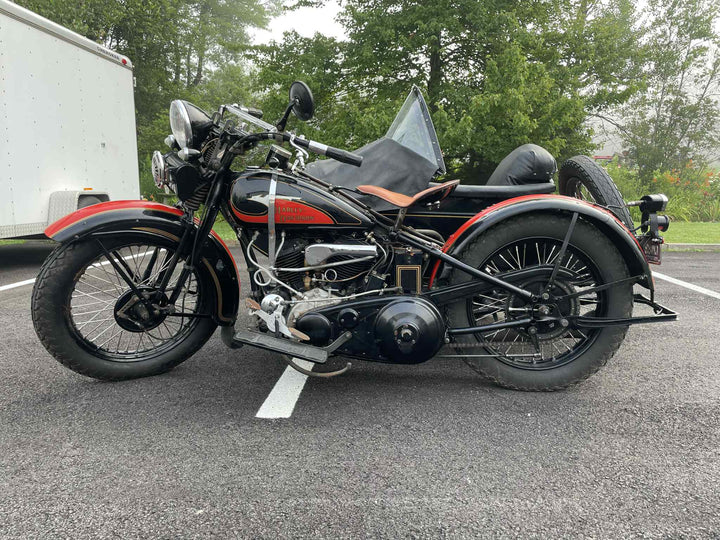 1933 Harley Davidson VLE with Sidecar - Steve McQueen