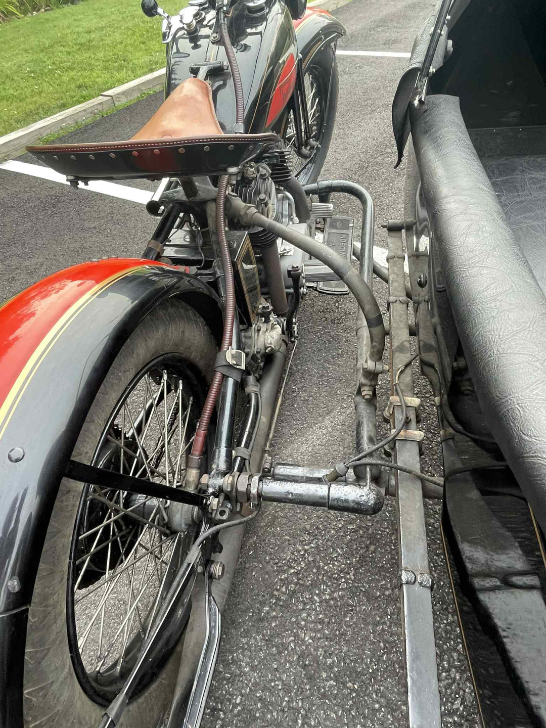 1933 Harley Davidson VLE with Sidecar - Steve McQueen