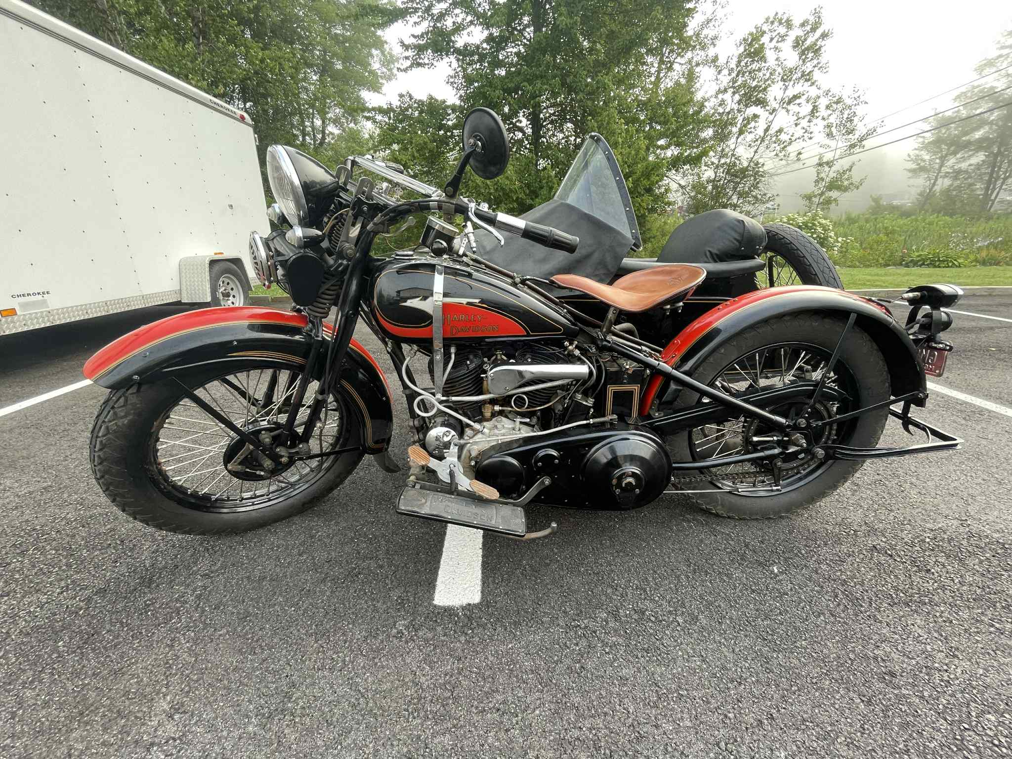 1933 Harley Davidson VLE with Sidecar - Steve McQueen – Classic