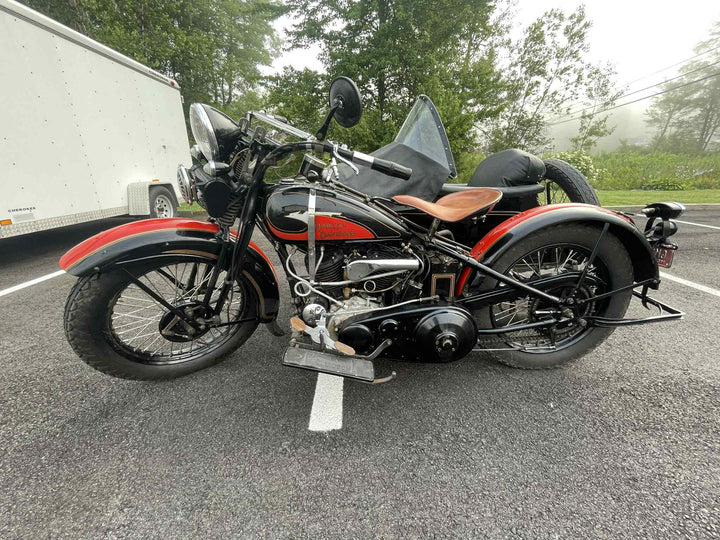 1933 Harley Davidson VLE with Sidecar - Steve McQueen