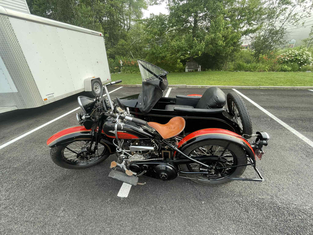 1933 Harley Davidson VLE with Sidecar - Steve McQueen