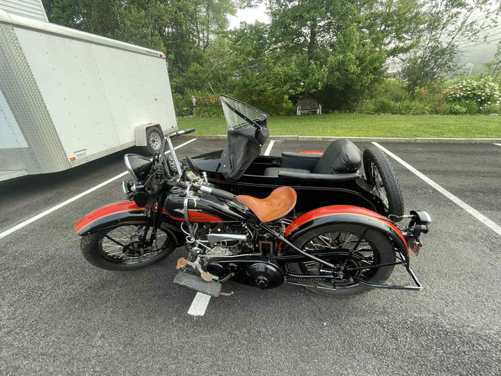 1933 Harley Davidson VLE with Sidecar - Steve McQueen