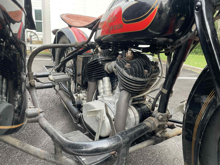 1933 Harley Davidson VLE with Sidecar - Steve McQueen
