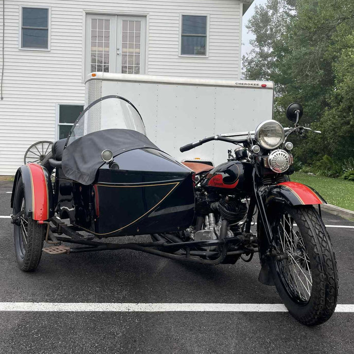 1933 Harley Davidson VLE with Sidecar - Steve McQueen