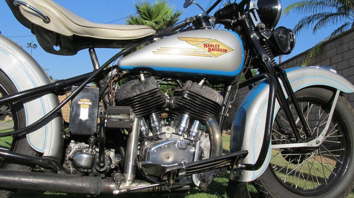 SOLD - 1934 Harley VLD — Sucher Collection - SOLD