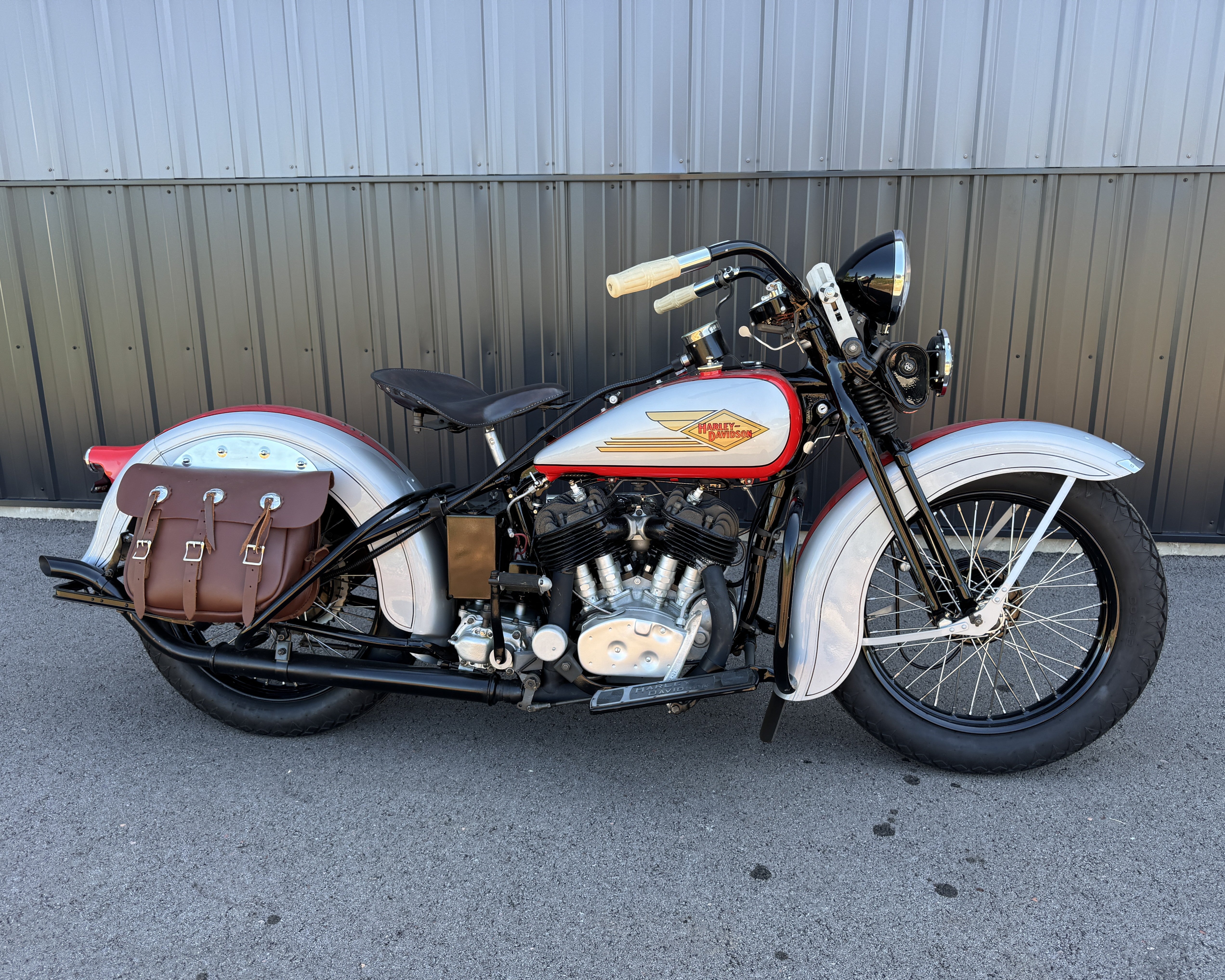 SOLD - 1934 Harley Davidson VD - SOLD – Classic Motorcycle
