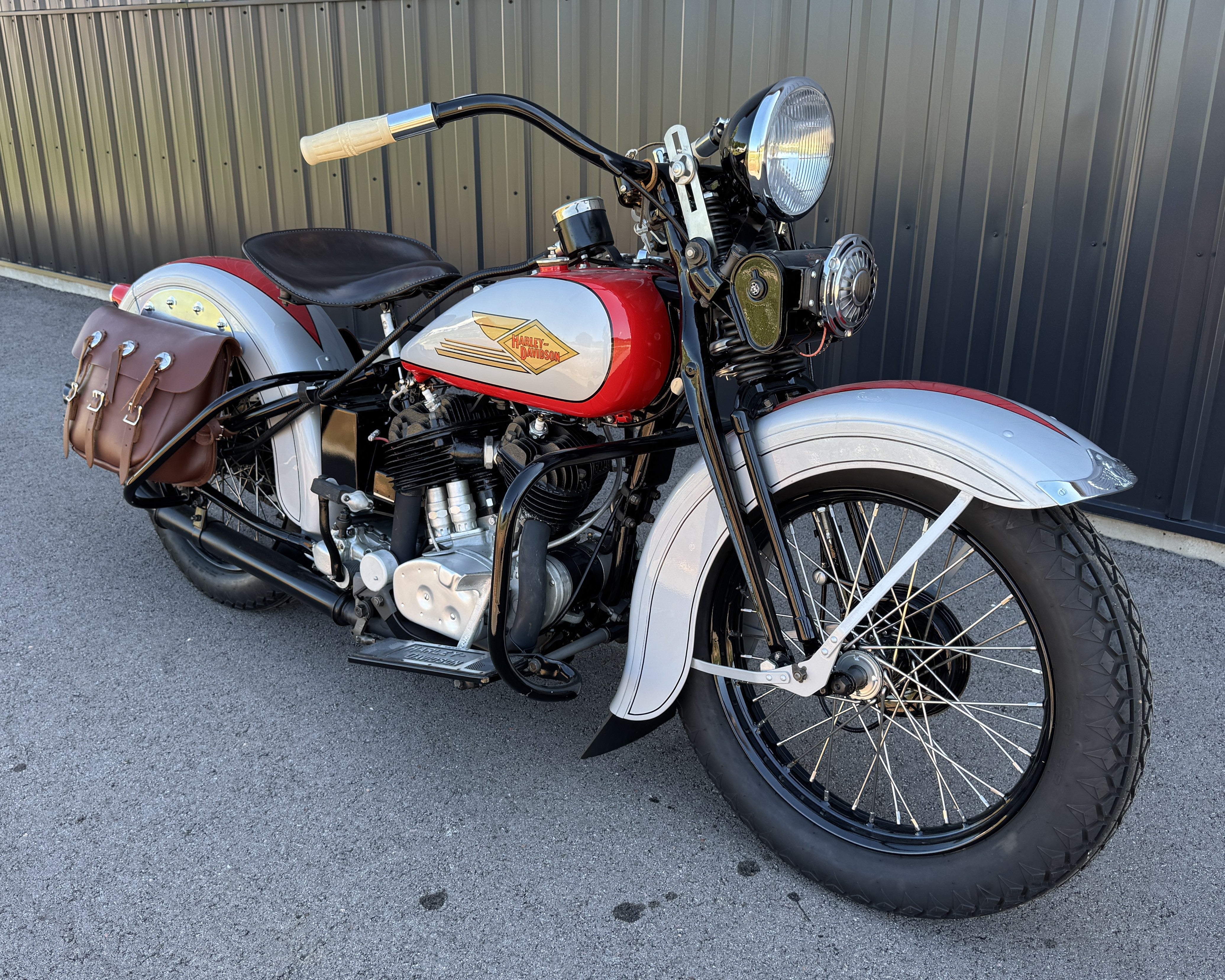SOLD - 1934 Harley Davidson VD - SOLD – Classic Motorcycle