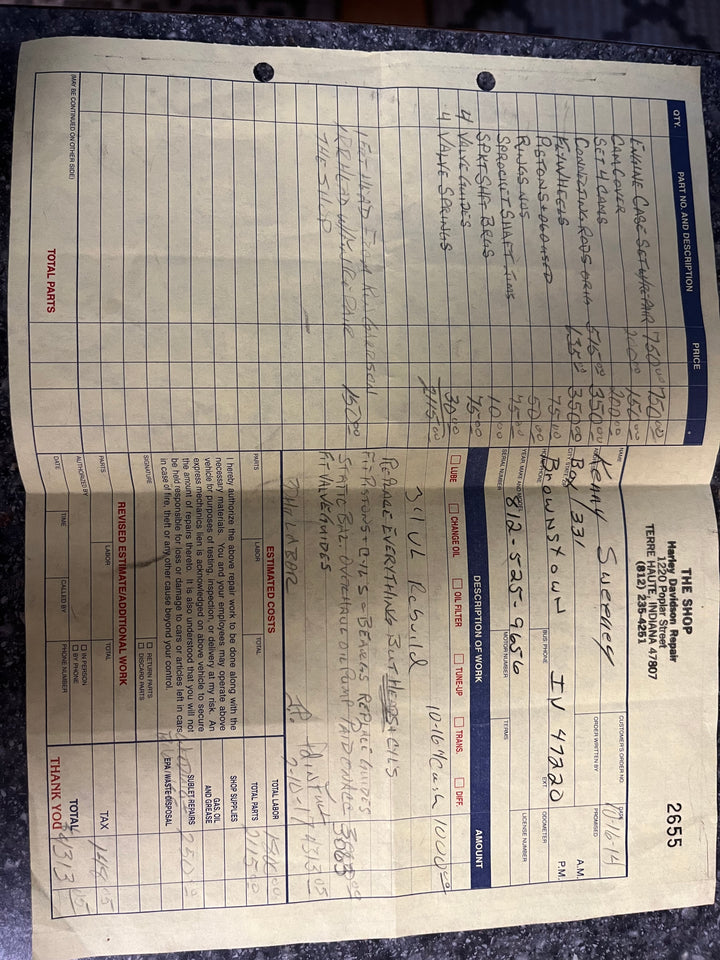 SOLD - 1934 Harley Davidson VLD - SOLD