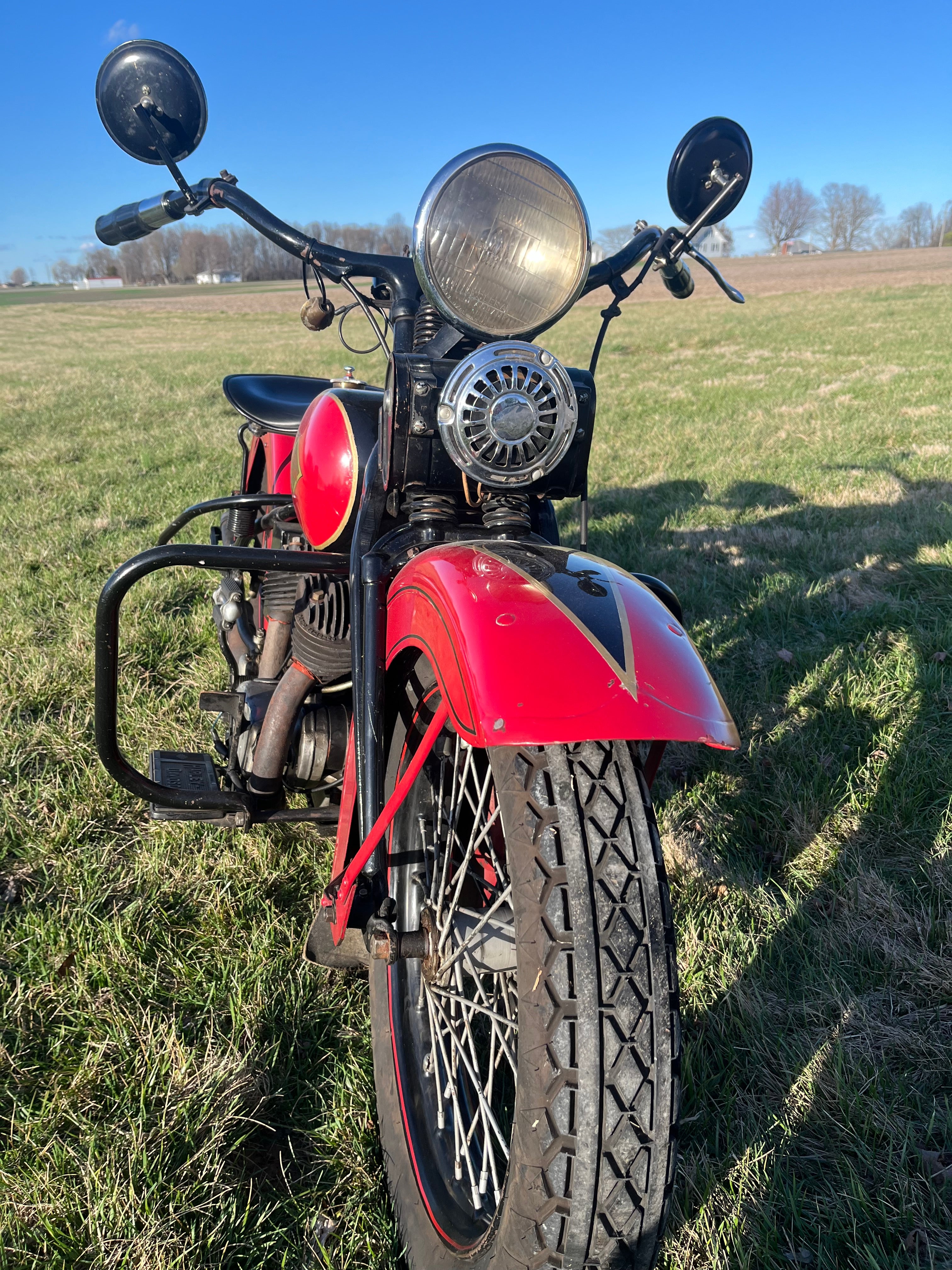 SOLD - 1934 Harley Davidson VLD - SOLD – Classic Motorcycle