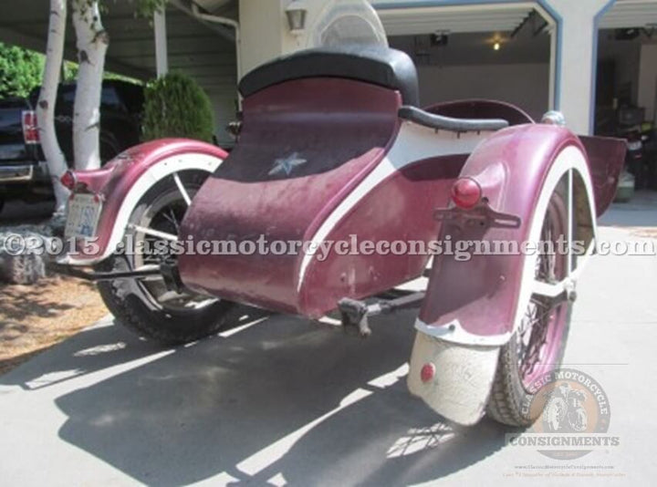 1935 Harley Davidson VLD Motorcycle Harley Davidson 1935 LT Sidecar - SOLD!!