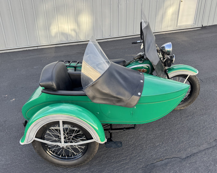 1936 Harley Davidson VH - Rare - 80" - Police Model with Sidecar