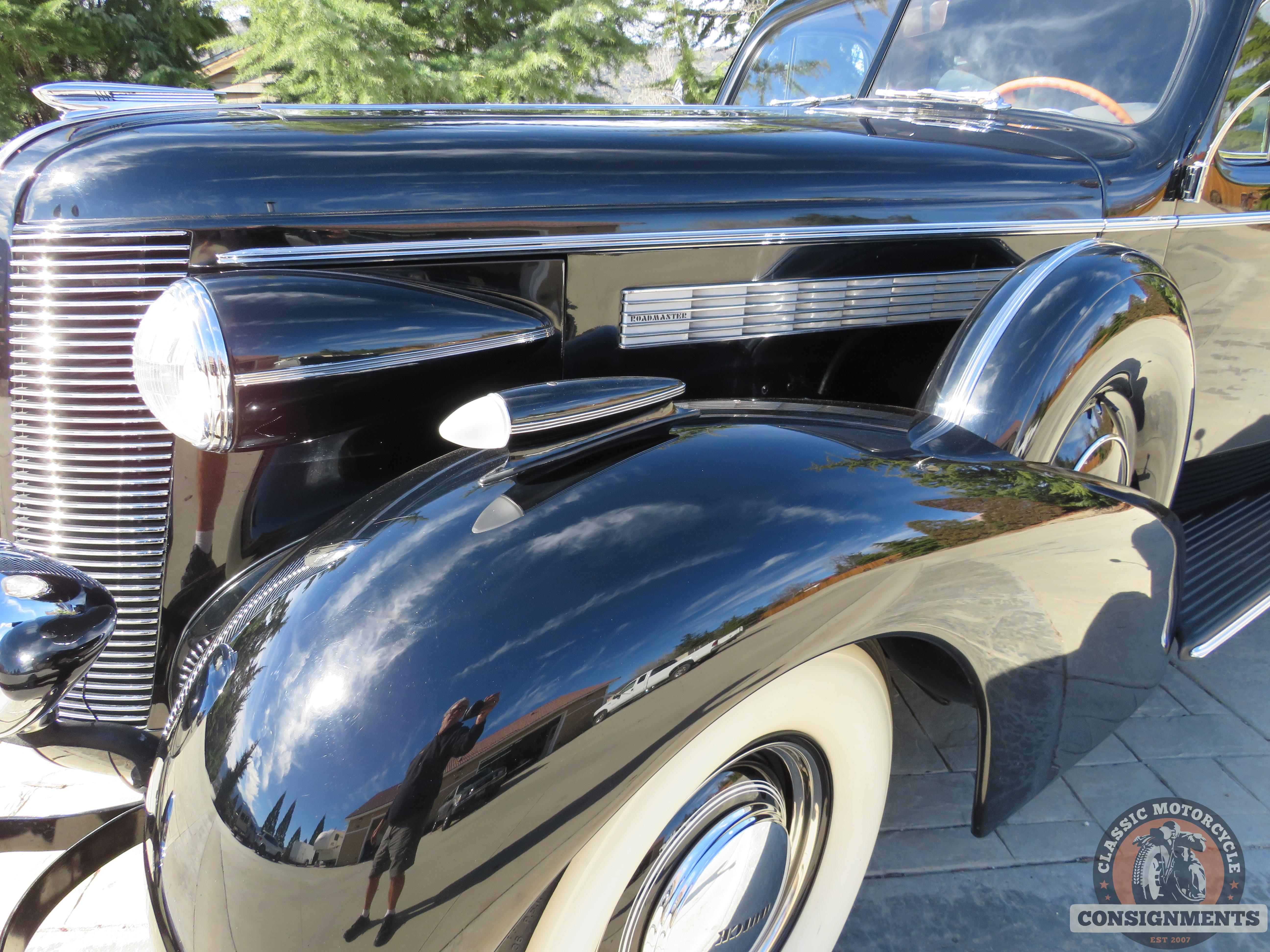 Sold - 1937 BUICK ROADMASTER Series 80 Model 81 F Formal Sedan