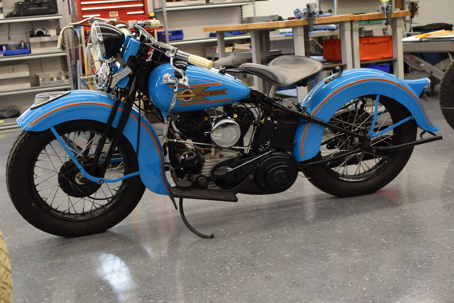 Sold - 1937 Harley Davidson WLD Sport 45" Flathead - Sold – Classic ...