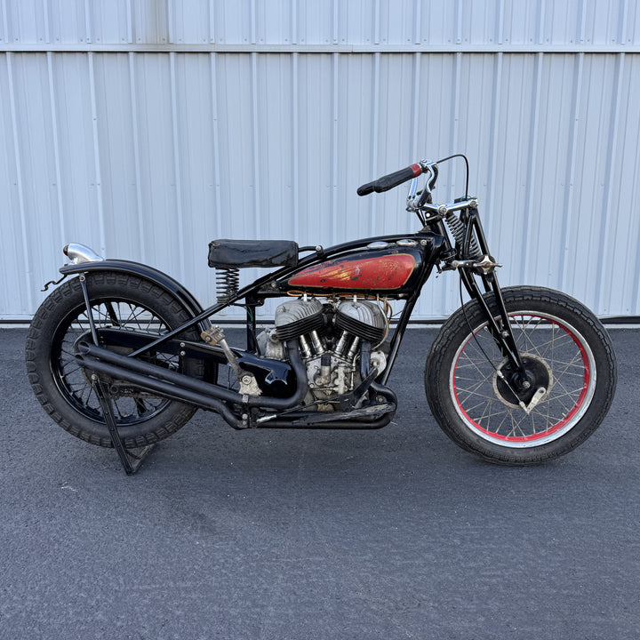 SOLD - 1937 Indian Scout Racer - California History - SOLD
