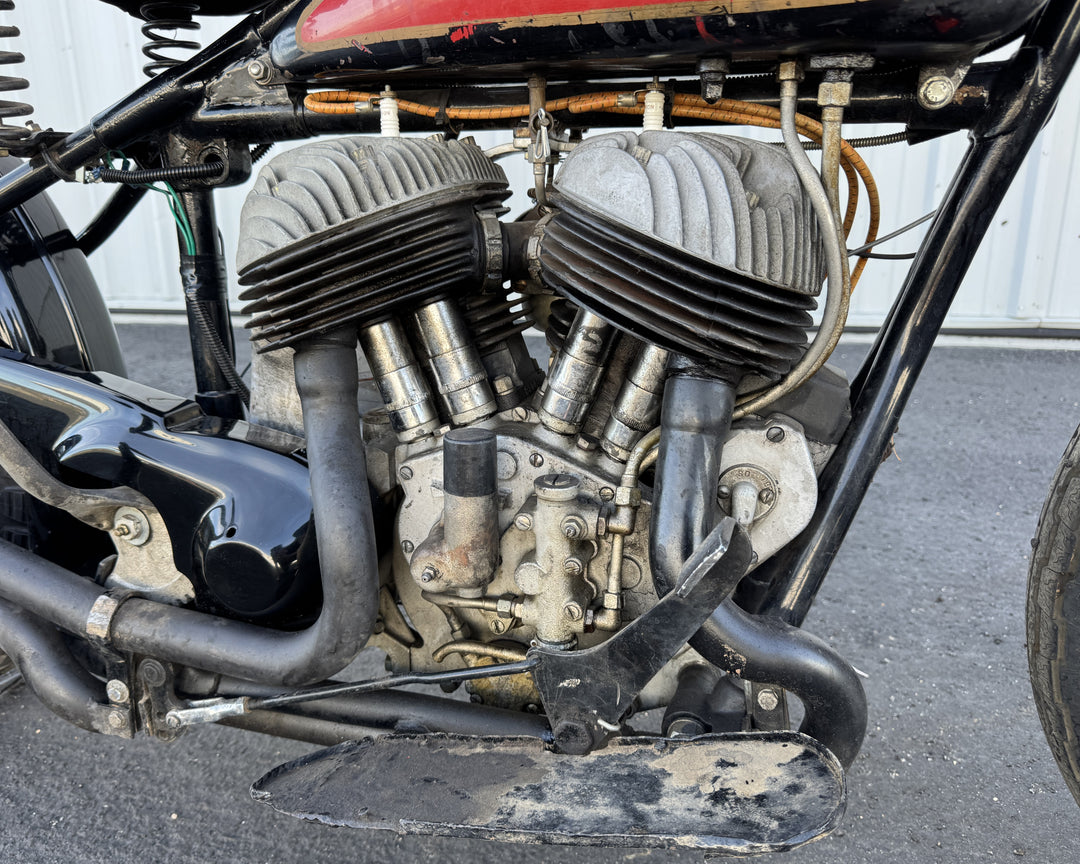 SOLD - 1937 Indian Scout Racer - California History - SOLD
