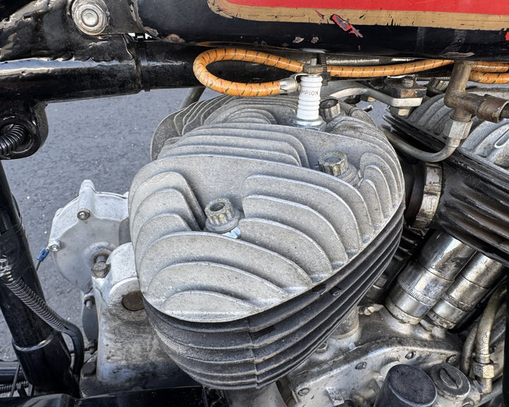 SOLD - 1937 Indian Scout Racer - California History - SOLD