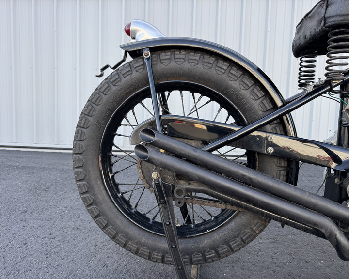 SOLD - 1937 Indian Scout Racer - California History - SOLD