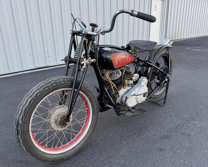 SOLD - 1937 Indian Scout Racer - California History - SOLD