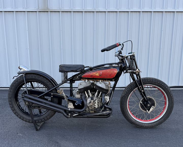 SOLD - 1937 Indian Scout Racer - California History - SOLD