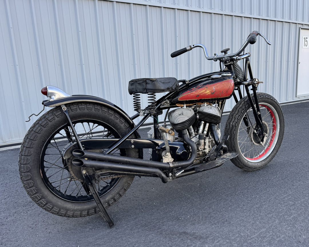 SOLD - 1937 Indian Scout Racer - California History - SOLD