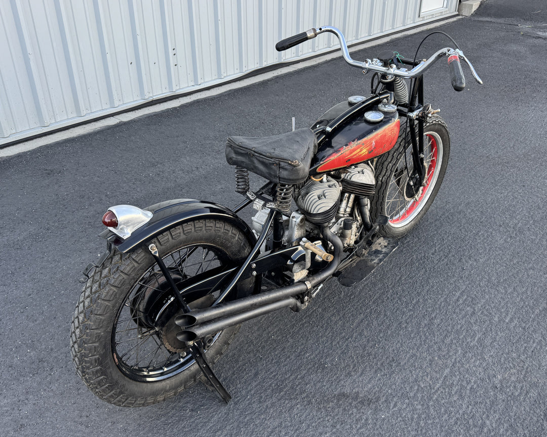 SOLD - 1937 Indian Scout Racer - California History - SOLD