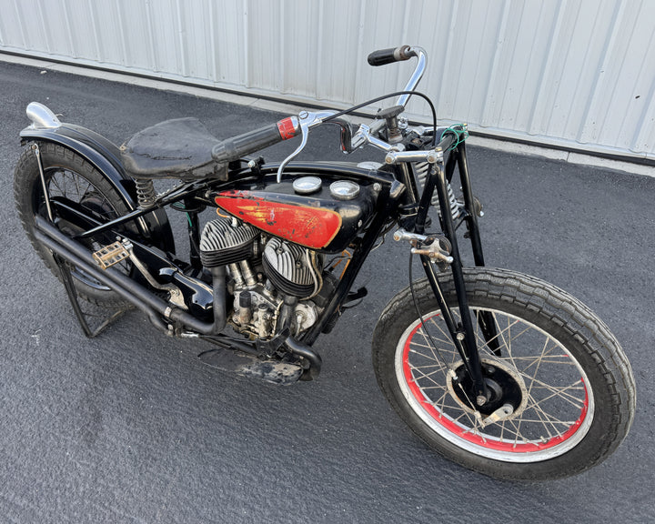 SOLD - 1937 Indian Scout Racer - California History - SOLD