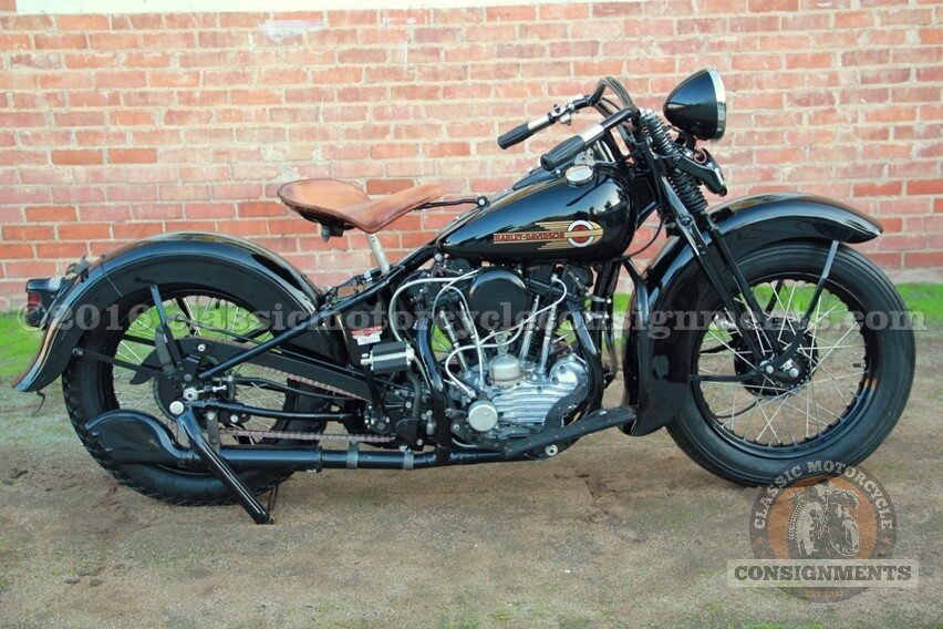 1938 39 Harley Davidson FACTORY Experimental Aluminum XE 4 Motorcyc Classic Motorcycle Consignments