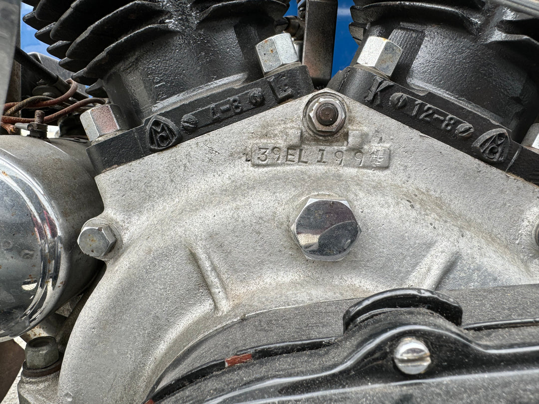 1939 Harley Davidson EL Knucklehead with Sidecar