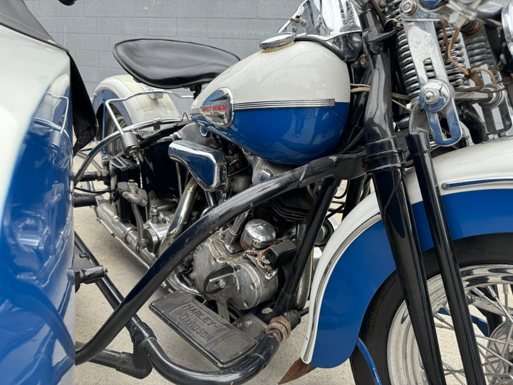 1939 Harley Davidson EL Knucklehead with Sidecar