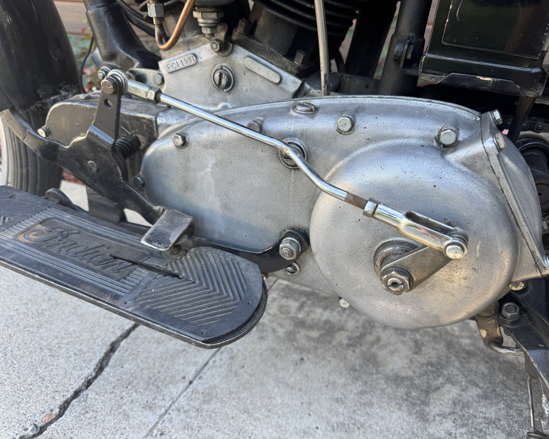 1939 INDIAN SPORT SCOUT BOBBER 45 Inch / 750 cc BUILT BY ROY BURKE