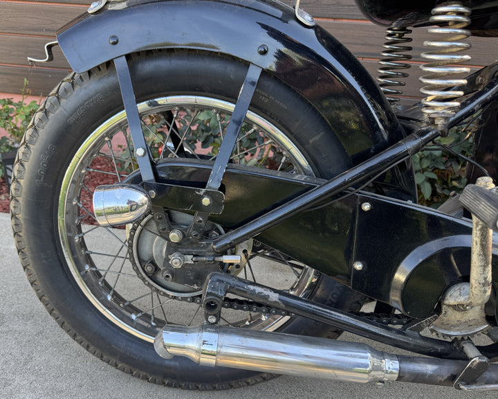 1939 INDIAN SPORT SCOUT BOBBER 45 Inch / 750 cc BUILT BY ROY BURKE