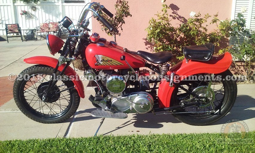 1941 Indian 741 Bonneville Bobber SOLD!!